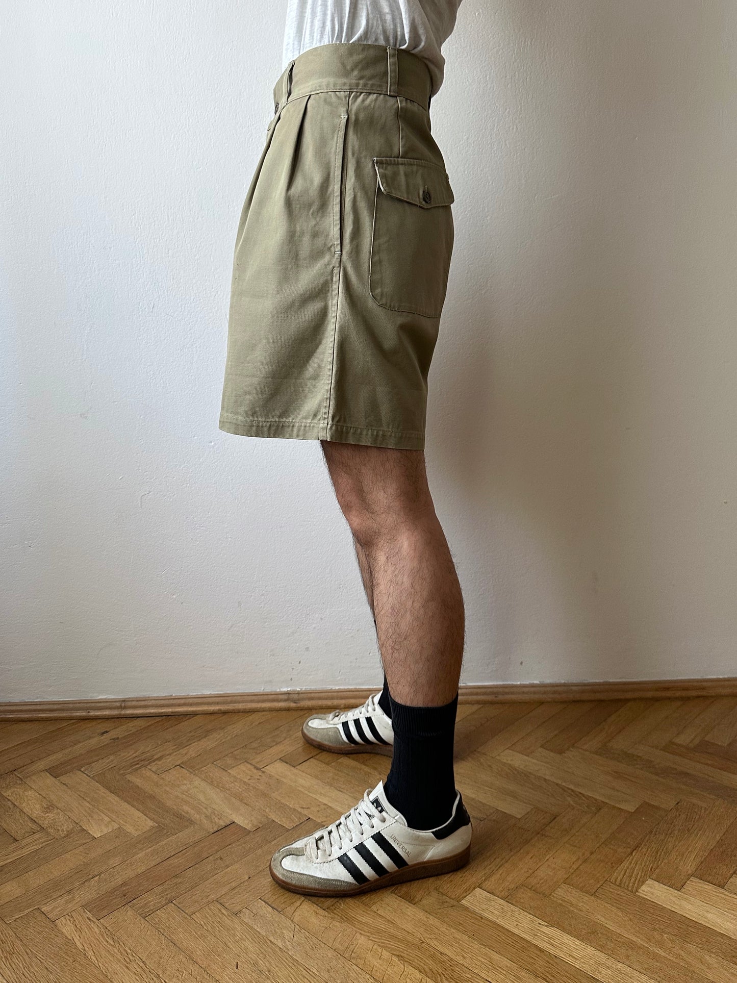 Unknown 1960s cotton shorts - w31