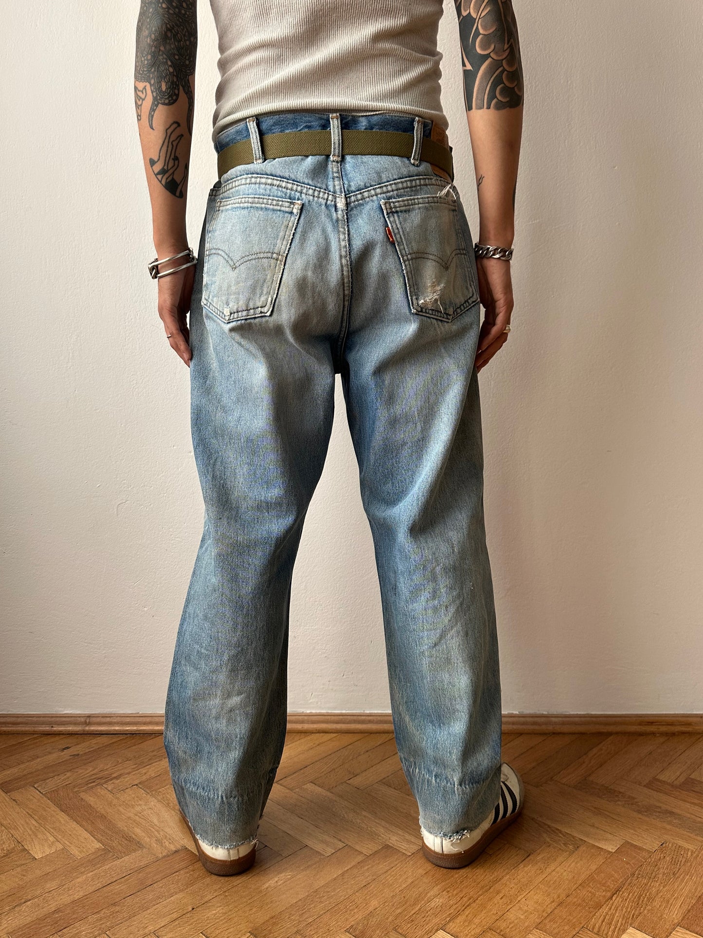 90s Levi's denim trousers - w33