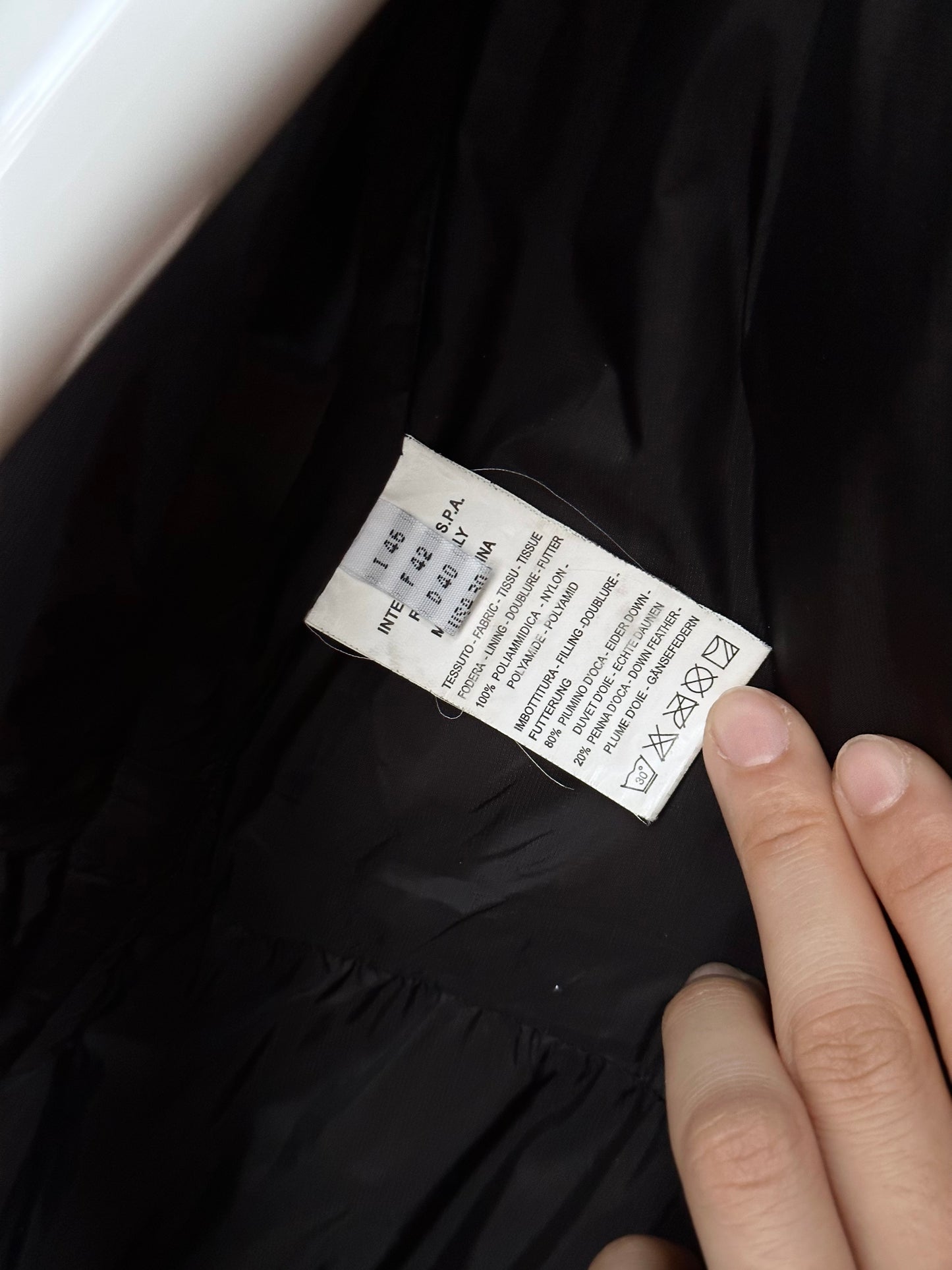 Marithe + Francois Girbaud eider down coat