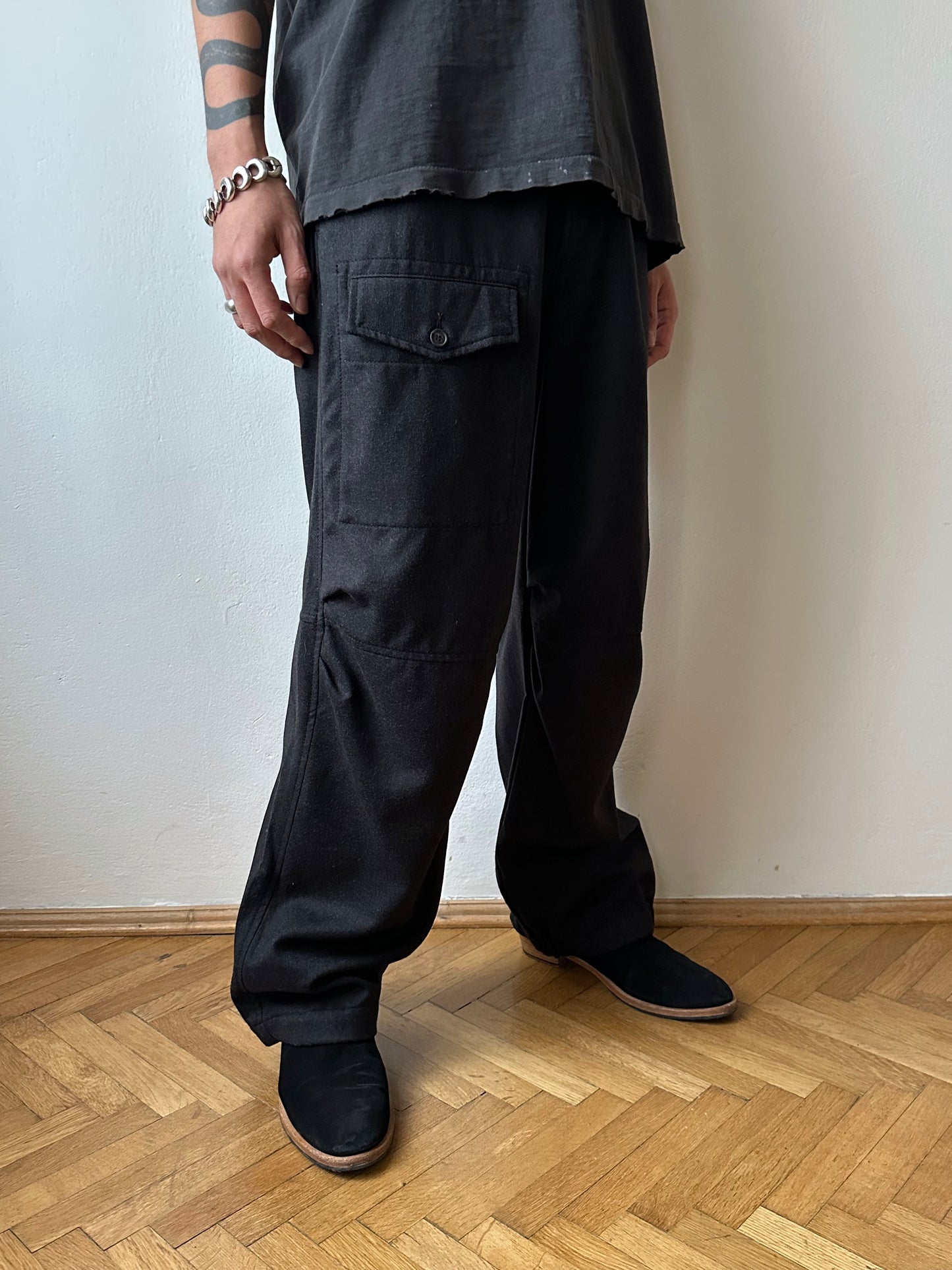 KENZO Homme light wool trousers - w31