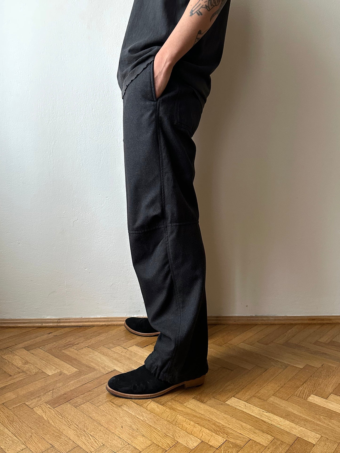 KENZO Homme light wool trousers - w31