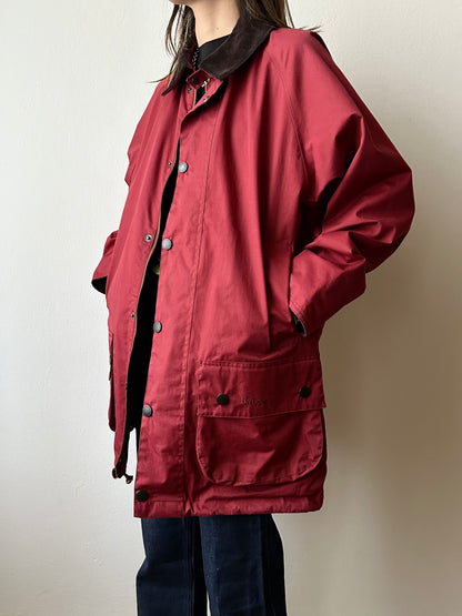 Barbour Beaufort nonwaxed hunting jacket