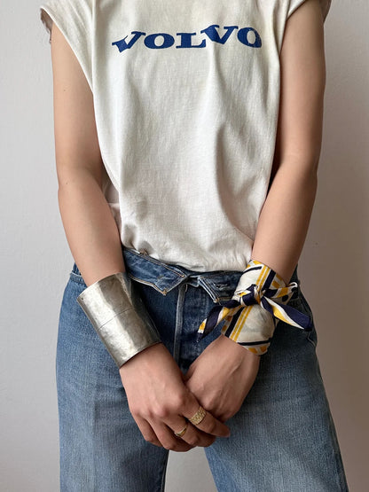 African silver armband