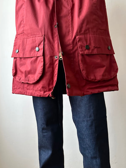 Barbour Beaufort nonwaxed hunting jacket