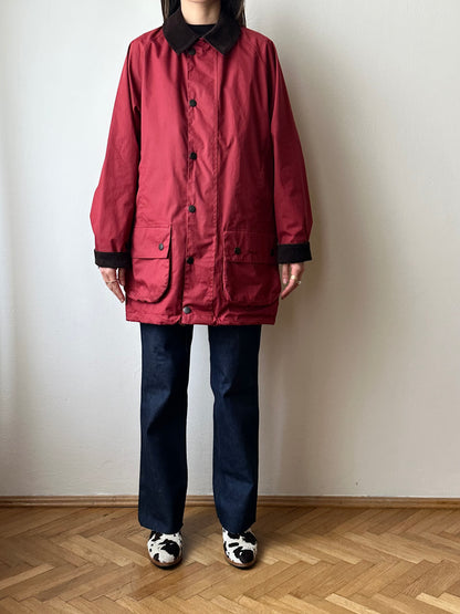 Barbour Beaufort nonwaxed hunting jacket