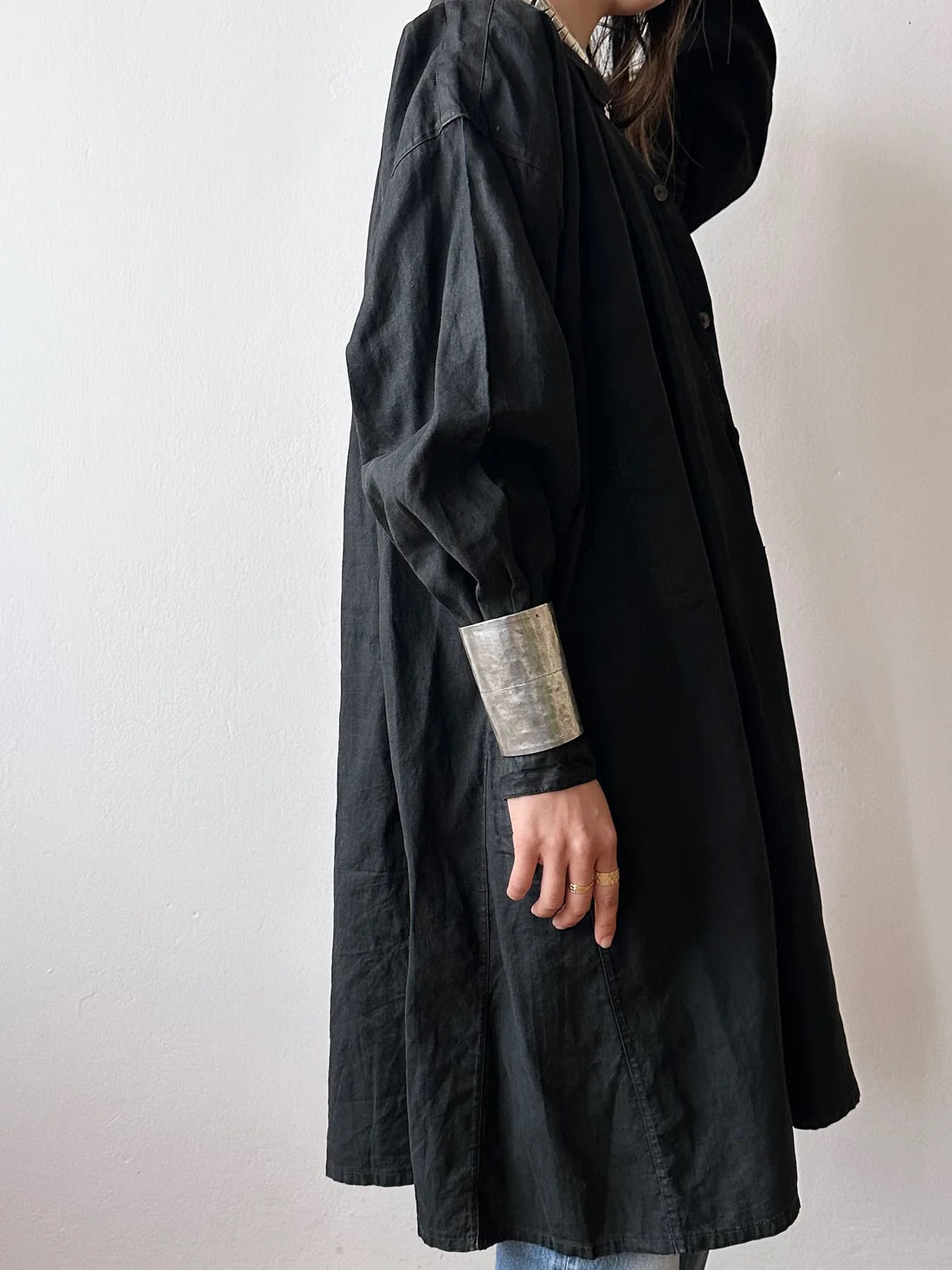 African silver armband