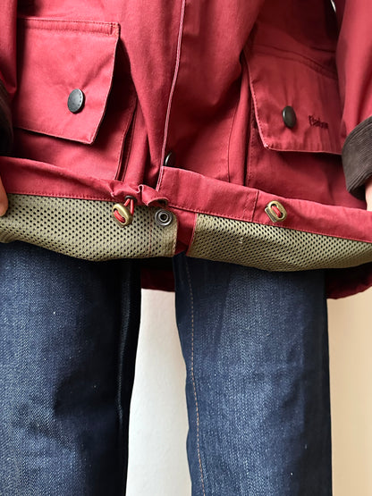 Barbour Beaufort nonwaxed hunting jacket