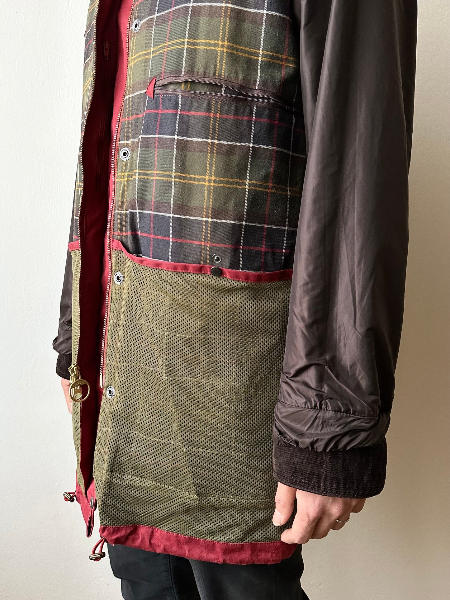 Barbour Beaufort nonwaxed hunting jacket