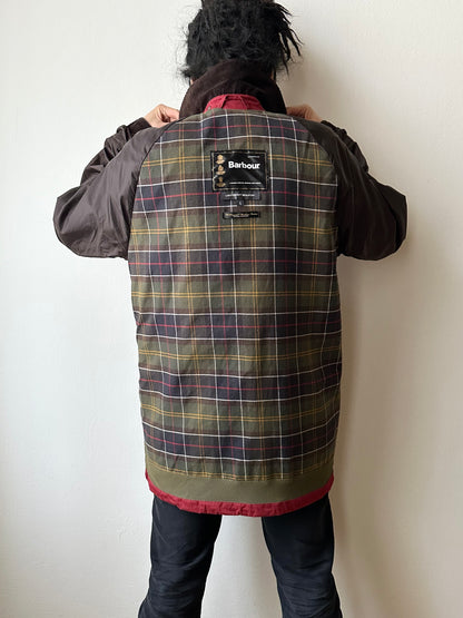 Barbour Beaufort nonwaxed hunting jacket