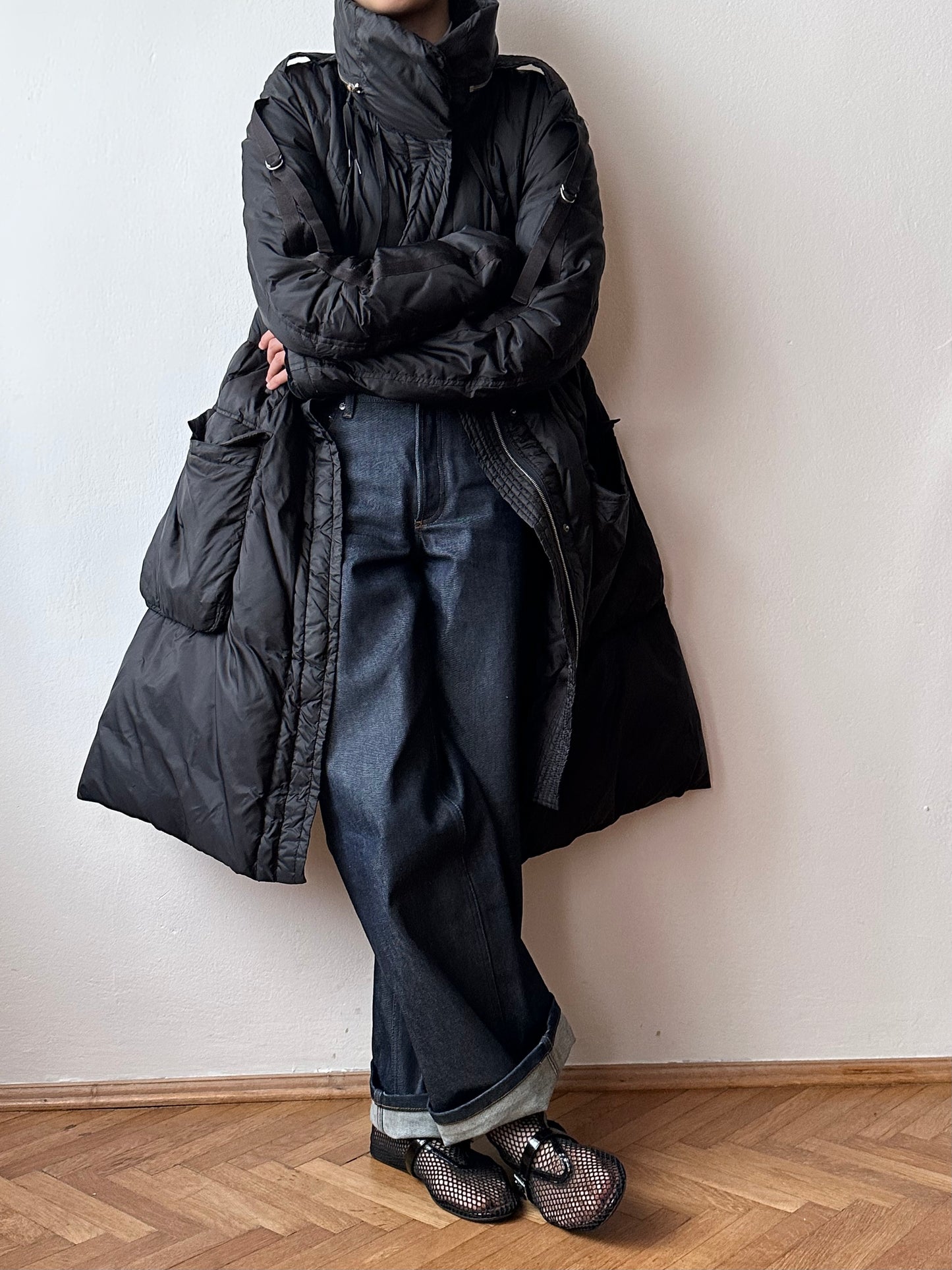 Marithe + Francois Girbaud eider down coat