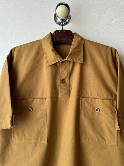 Brown pullover shirt
