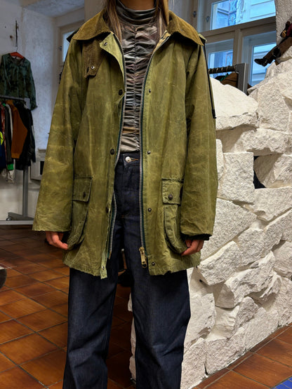 Burberrys Waxed Cotton Jacket 80's 90's 80年代 90年代 バーバリー Made in England イギリス製 Toto プラハ 古着屋 古着 Praha Prague Vintage store Vintage clothing イギリス古着 オイルドジャケット Rare レア 古着卸 フランス買い付け イギリス買い付け ユーロ古着 ヨーロッパ古着