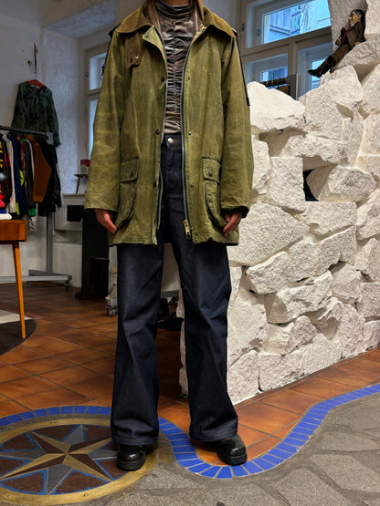 Burberrys Waxed Cotton Jacket 80's 90's 80年代 90年代 バーバリー Made in England イギリス製 Toto プラハ 古着屋 古着 Praha Prague Vintage store Vintage clothing イギリス古着 オイルドジャケット Rare レア 古着卸 フランス買い付け イギリス買い付け ユーロ古着 ヨーロッパ古着