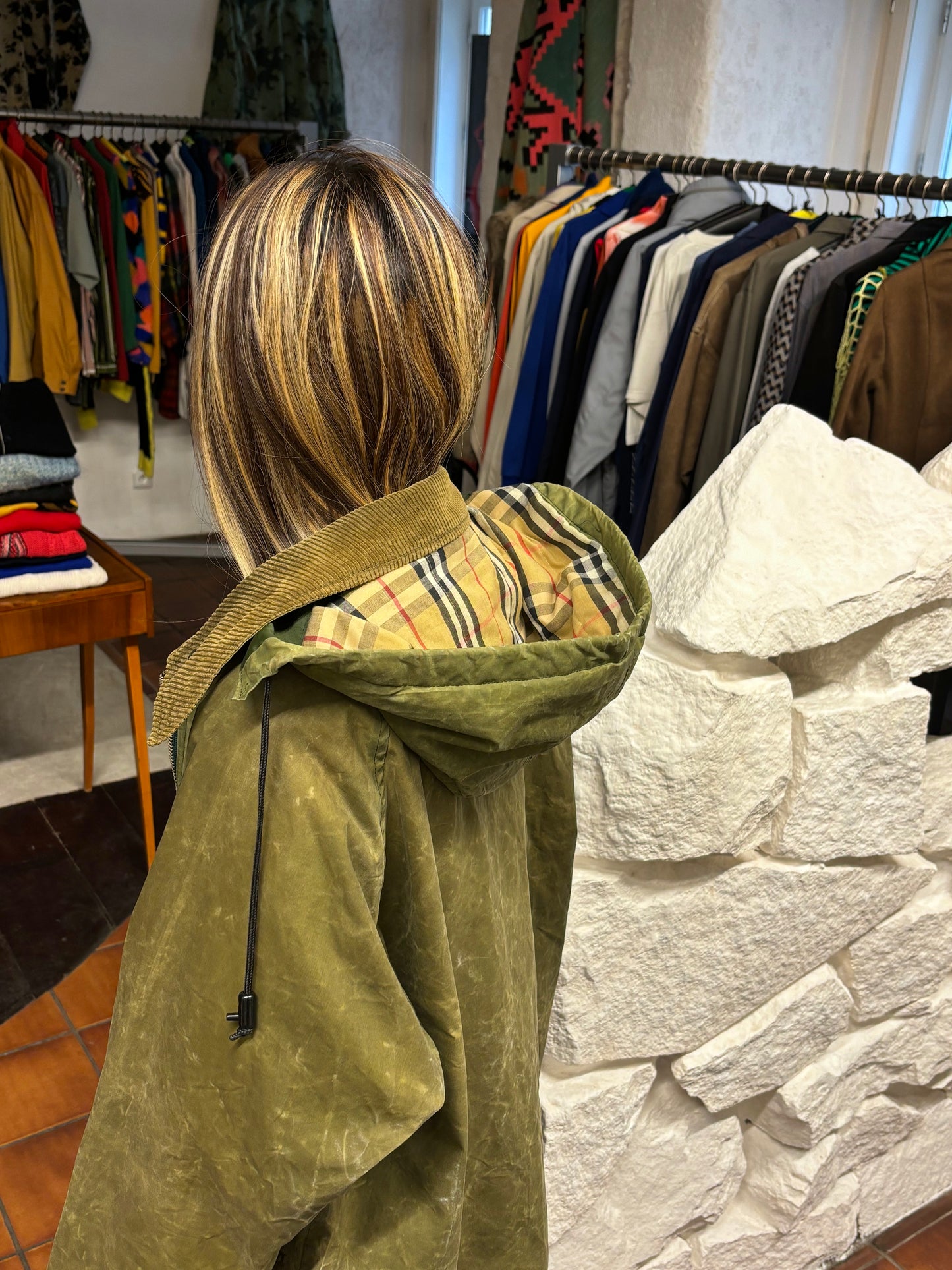 Burberrys Waxed Cotton Jacket 80's 90's 80年代 90年代 バーバリー Made in England イギリス製 Toto プラハ 古着屋 古着 Praha Prague Vintage store Vintage clothing イギリス古着 オイルドジャケット Rare レア 古着卸 フランス買い付け イギリス買い付け ユーロ古着 ヨーロッパ古着