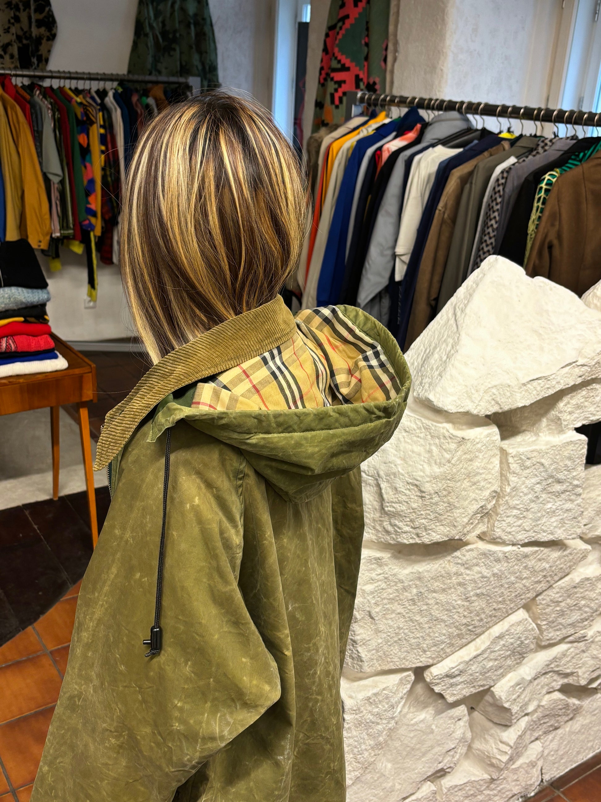 Burberrys Waxed Cotton Jacket 80's 90's 80年代 90年代 バーバリー Made in England イギリス製 Toto プラハ 古着屋 古着 Praha Prague Vintage store Vintage clothing イギリス古着 オイルドジャケット Rare レア 古着卸 フランス買い付け イギリス買い付け ユーロ古着 ヨーロッパ古着