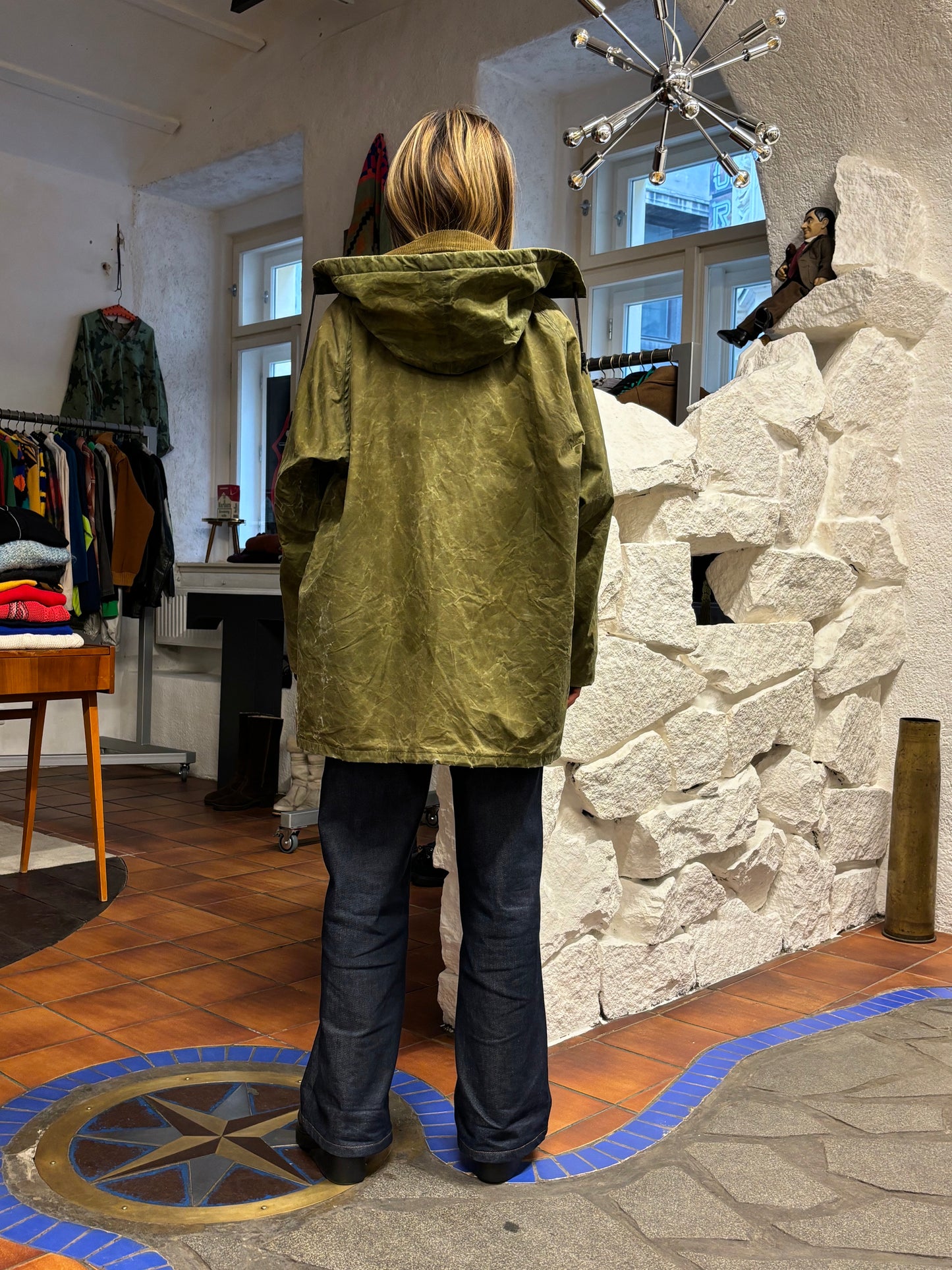 Burberrys Waxed Cotton Jacket 80's 90's 80年代 90年代 バーバリー Made in England イギリス製 Toto プラハ 古着屋 古着 Praha Prague Vintage store Vintage clothing イギリス古着 オイルドジャケット Rare レア 古着卸 フランス買い付け イギリス買い付け ユーロ古着 ヨーロッパ古着