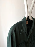 50s Rayon shirt vintage 50's 1950's 50年代 レーヨンシャツ 開襟シャツ open collar shirt アメリカ古着 ヴィンテージ