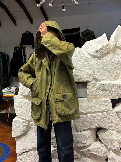 Burberrys Waxed Cotton Jacket 80's 90's 80年代 90年代 バーバリー Made in England イギリス製 Toto プラハ 古着屋 古着 Praha Prague Vintage store Vintage clothing イギリス古着 オイルドジャケット Rare レア 古着卸 フランス買い付け イギリス買い付け ユーロ古着 ヨーロッパ古着