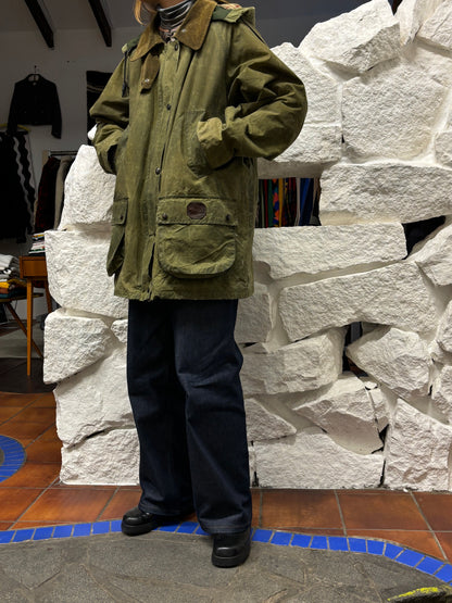 Burberrys Waxed Cotton Jacket 80's 90's 80年代 90年代 バーバリー Made in England イギリス製 Toto プラハ 古着屋 古着 Praha Prague Vintage store Vintage clothing イギリス古着 オイルドジャケット Rare レア 古着卸 フランス買い付け イギリス買い付け ユーロ古着 ヨーロッパ古着