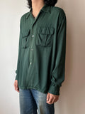 50s Rayon shirt vintage 50's 1950's 50年代 レーヨンシャツ 開襟シャツ open collar shirt アメリカ古着 ヴィンテージ