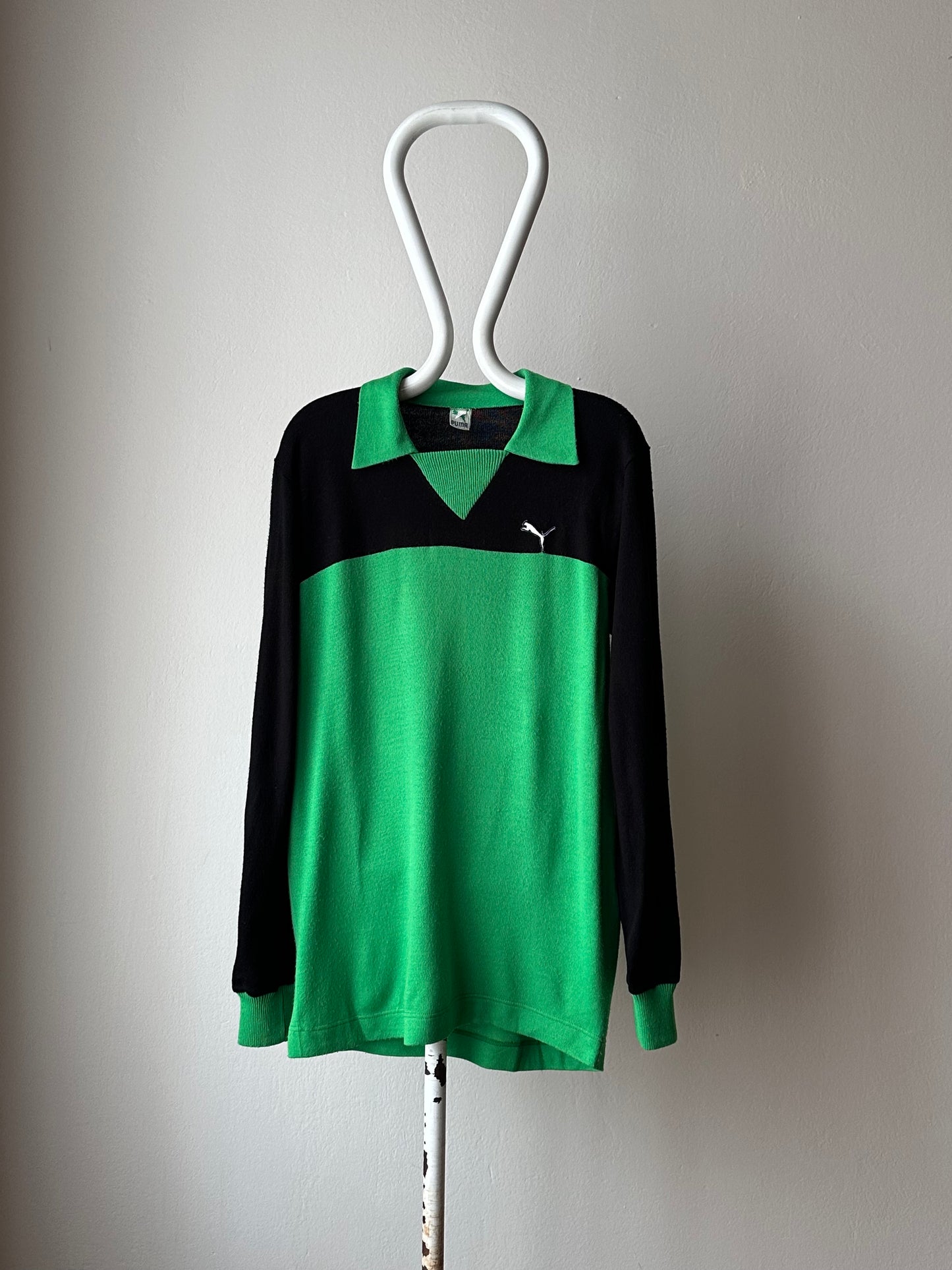 80s PUMA wool jersey shirt