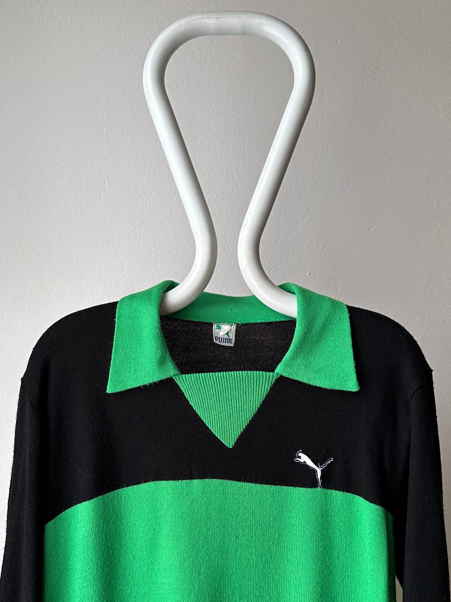 80s PUMA wool jersey shirt