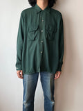 50s Rayon shirt vintage 50's 1950's 50年代 レーヨンシャツ 開襟シャツ open collar shirt アメリカ古着 ヴィンテージ