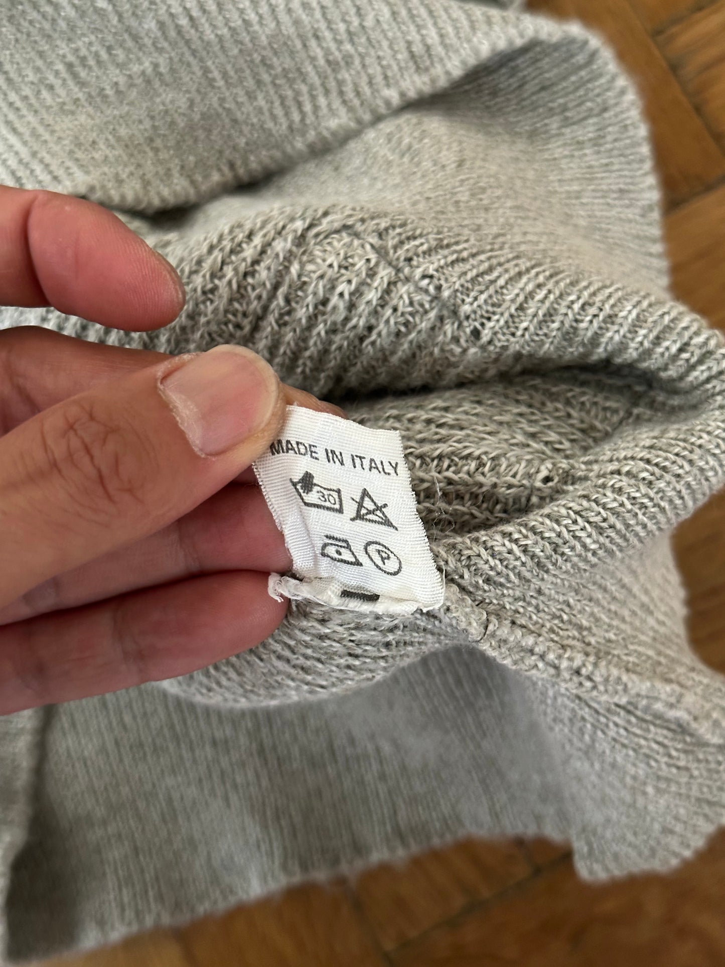 1980s Italy Linen Jumper