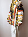 sunflower handmade blanket jacket