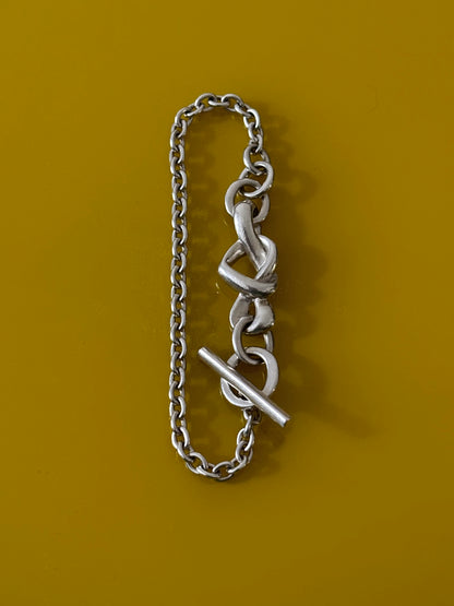 Sterling 925 multi chain bracelet