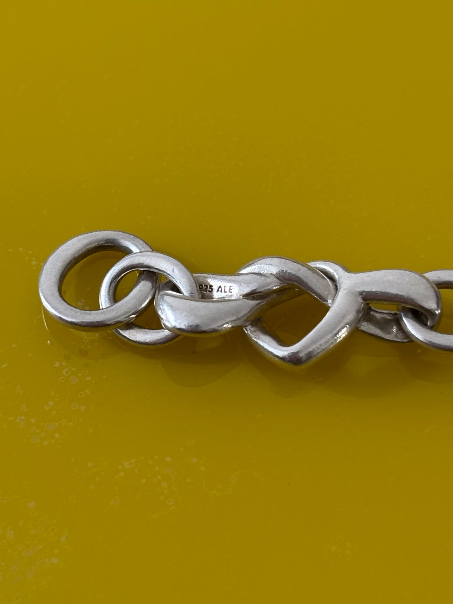 Sterling 925 multi chain bracelet