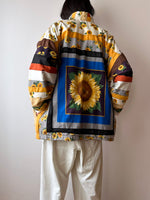 sunflower handmade blanket jacket