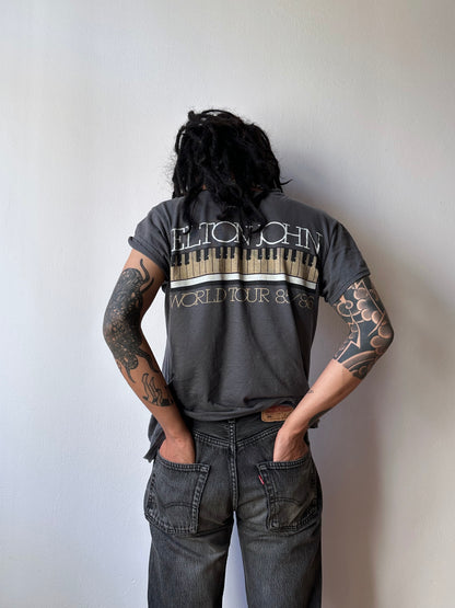 Levi's 501 Black Denim Trousers Vintage Toto Praha Vintage clothing store Antique shop Prague Wholesale 90's 1990's 