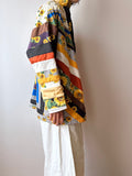 sunflower handmade blanket jacket