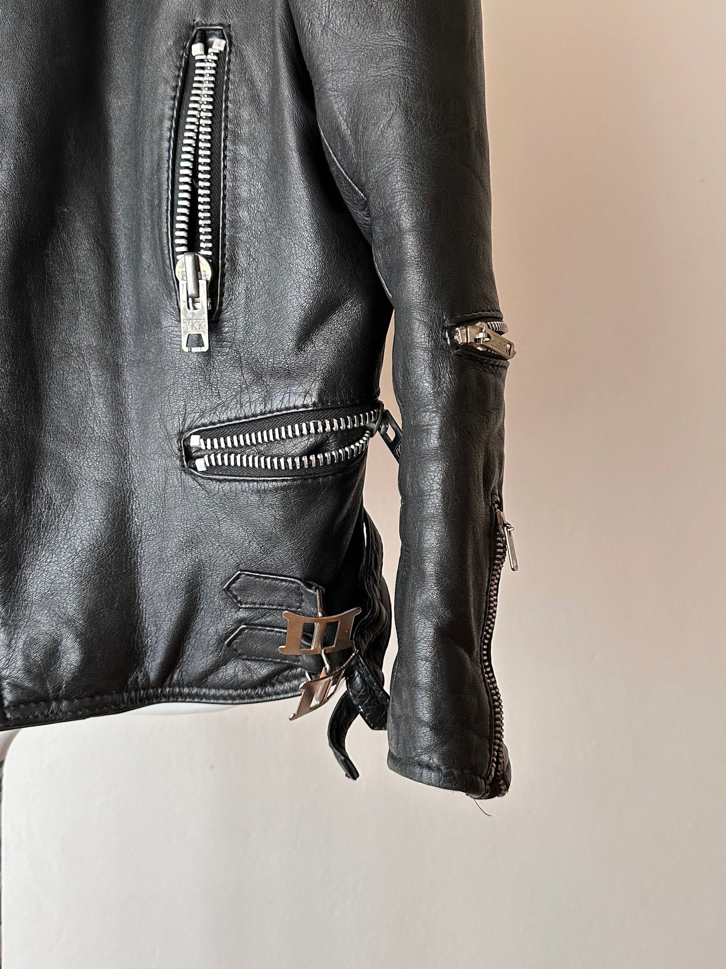 70s motorcycle leather jacket riders 1970's 70's 70年代 ライダースジャケット vintage ヴィンテージ ユーロ古着 ヨーロッパ古着