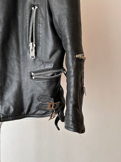 70s motorcycle leather jacket riders 1970's 70's 70年代 ライダースジャケット vintage ヴィンテージ ユーロ古着 ヨーロッパ古着