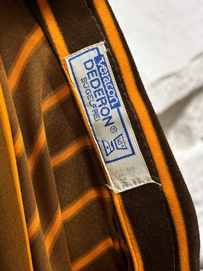 70s deadstock shirts - brown orange