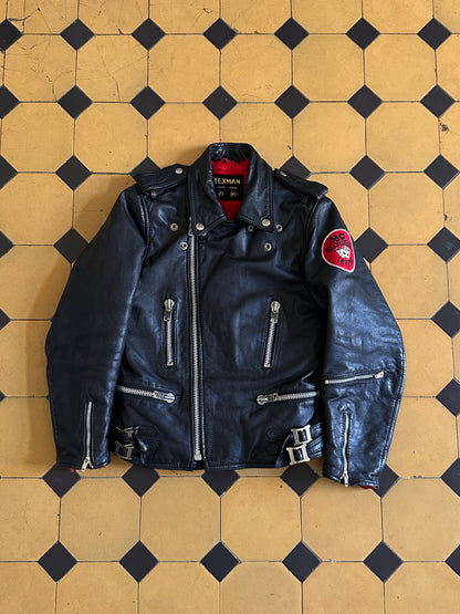 70s motorcycle leather jacket riders 1970's 70's 70年代 ライダースジャケット vintage ヴィンテージ ユーロ古着 ヨーロッパ古着