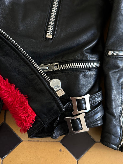 70s motorcycle leather jacket riders 1970's 70's 70年代 ライダースジャケット vintage ヴィンテージ ユーロ古着 ヨーロッパ古着