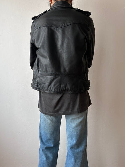 70s motorcycle leather jacket riders 1970's 70's 70年代 ライダースジャケット vintage ヴィンテージ ユーロ古着 ヨーロッパ古着