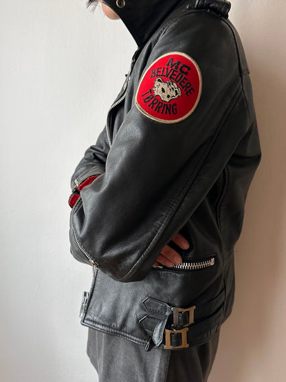 70s motorcycle leather jacket riders 1970's 70's 70年代 ライダースジャケット vintage ヴィンテージ ユーロ古着 ヨーロッパ古着
