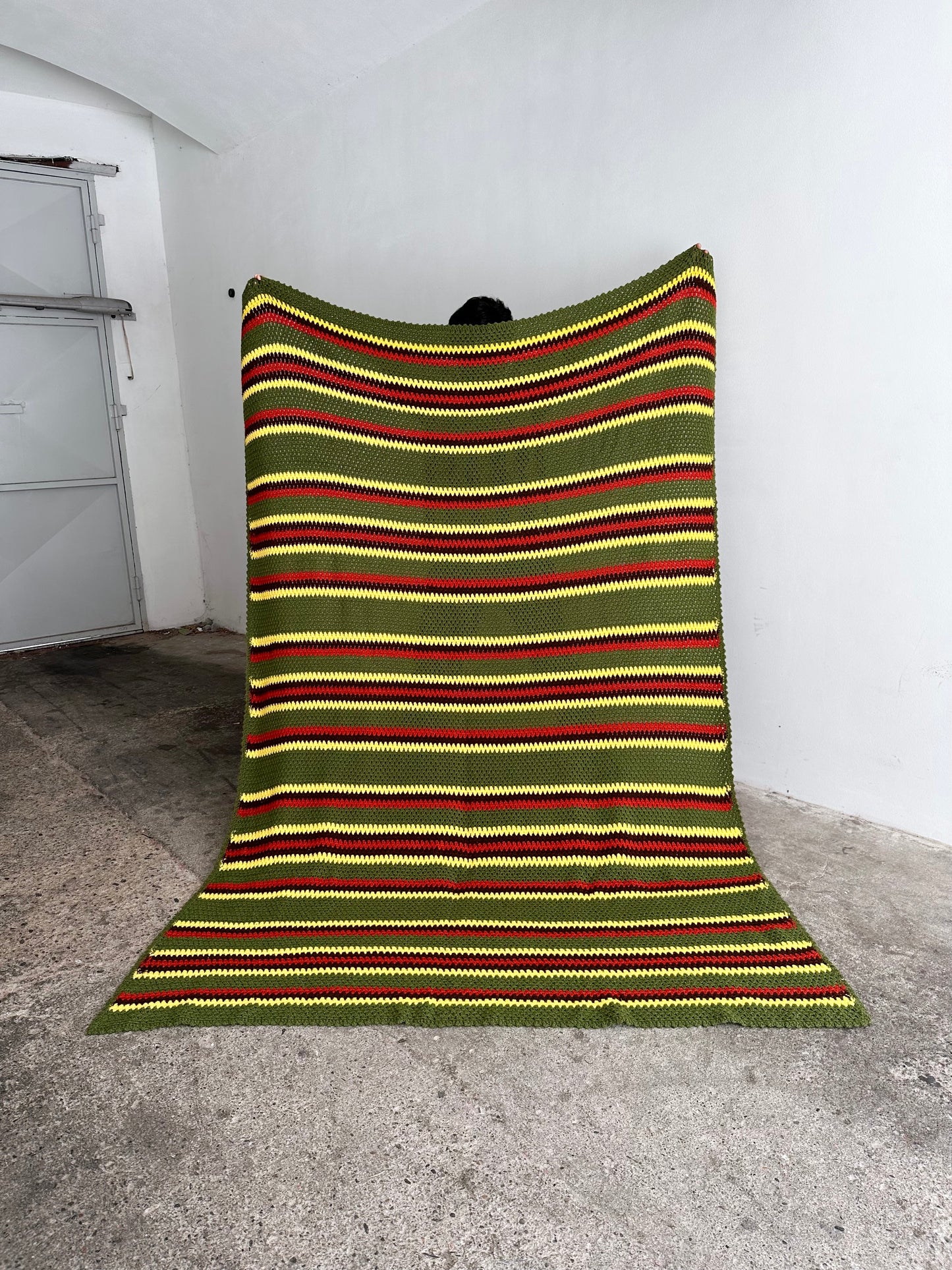 hand crochet big cloth