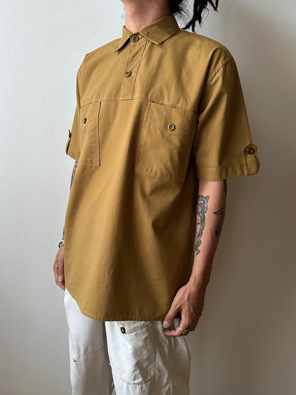 Brown pullover shirt