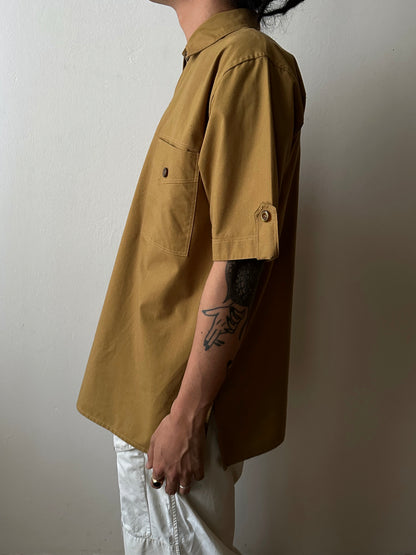 Brown pullover shirt
