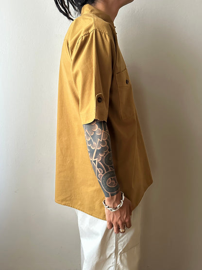 Brown pullover shirt