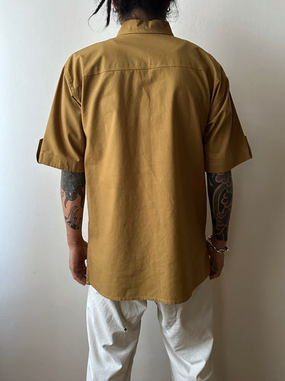 Brown pullover shirt