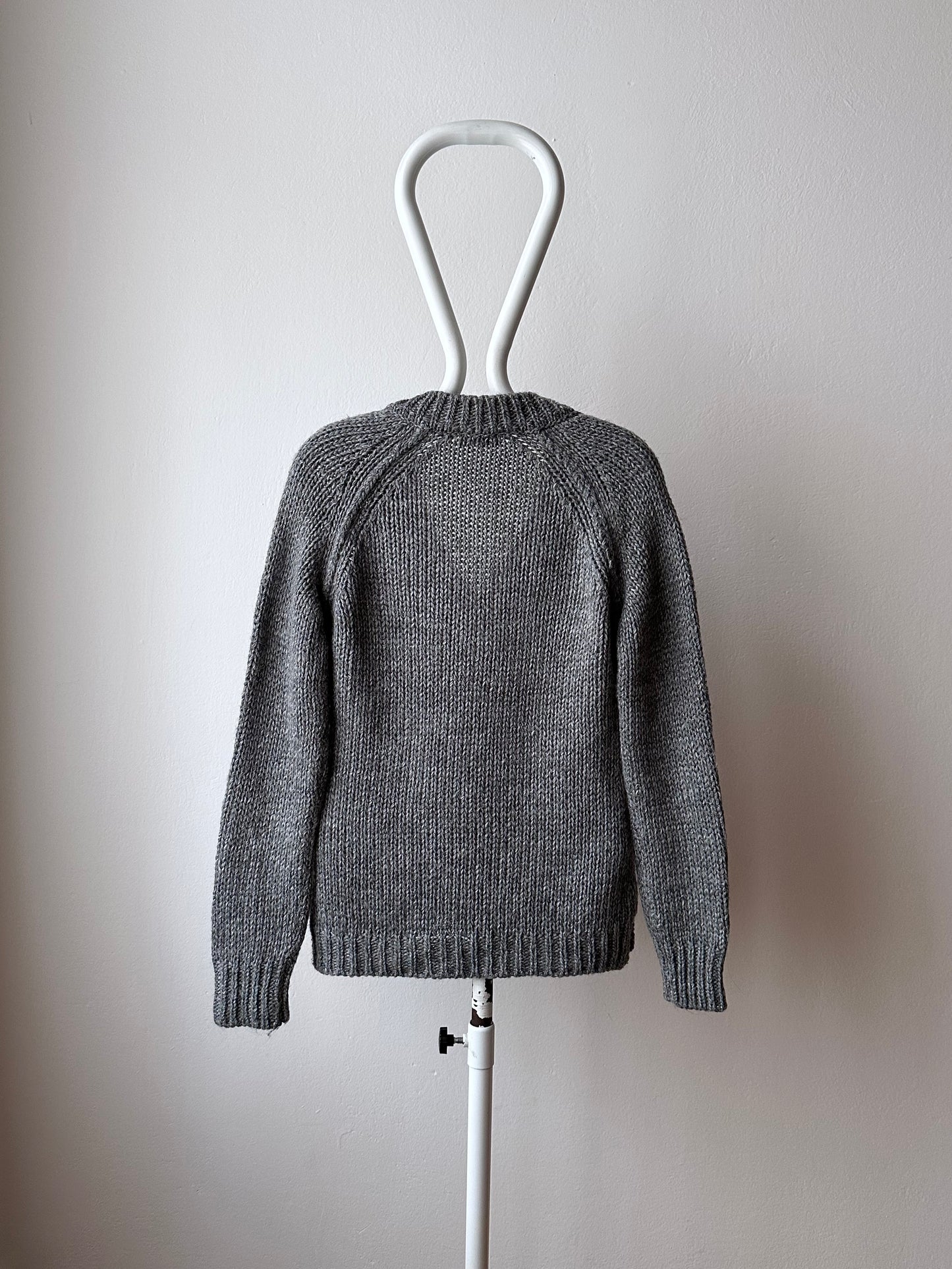 CLOSED glitter gray mohair mix