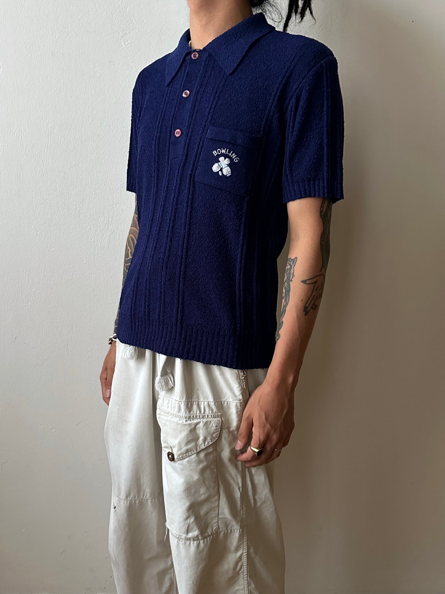 Vintage pile shirt - S