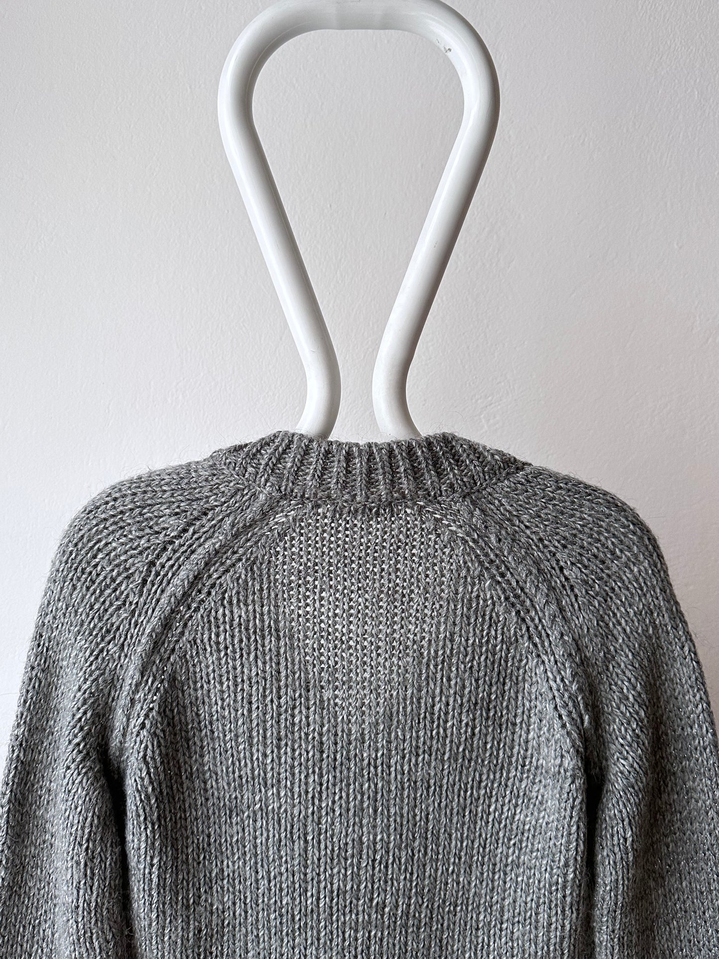 CLOSED glitter gray mohair mix