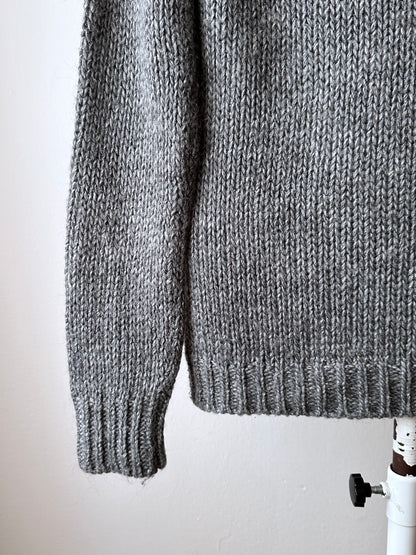 CLOSED glitter gray mohair mix